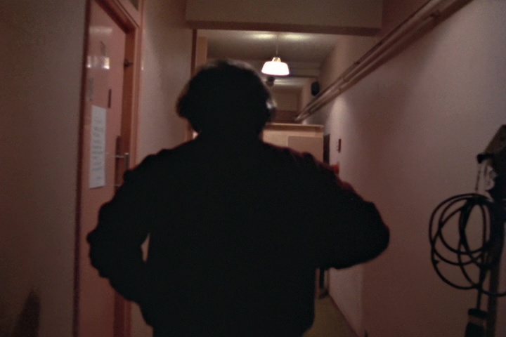 Jack Nicholson in the hallway
